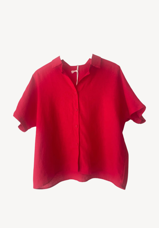 Bronte Shirt - Red