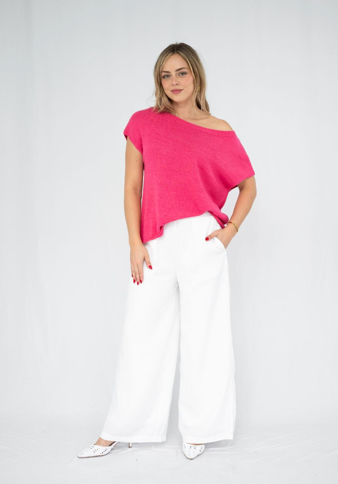 Kayla Knit Top - Watermelon