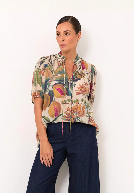 Sandra Seville Print Top