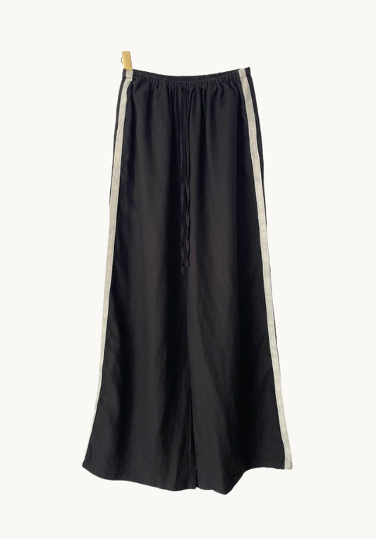 Monaco Pants - Black/Natural