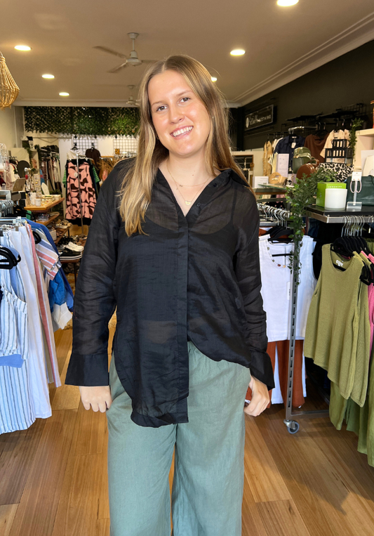 Celine Shirt - Black