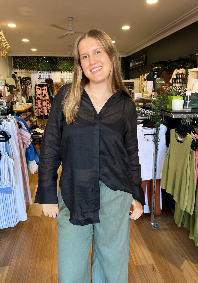 Celine Shirt - Black