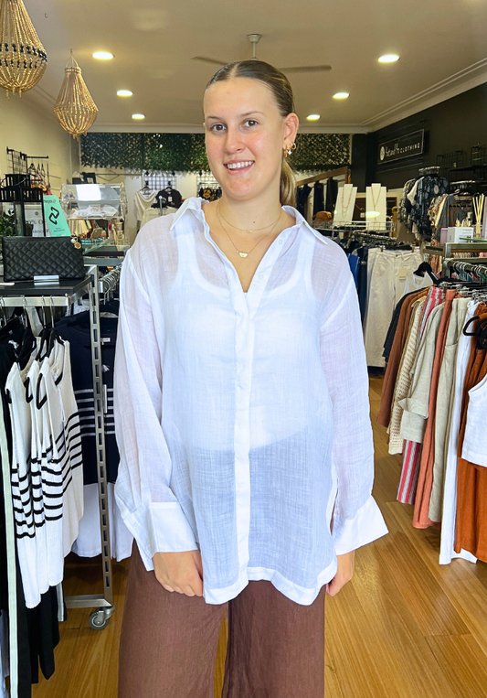 Celine Shirt - White