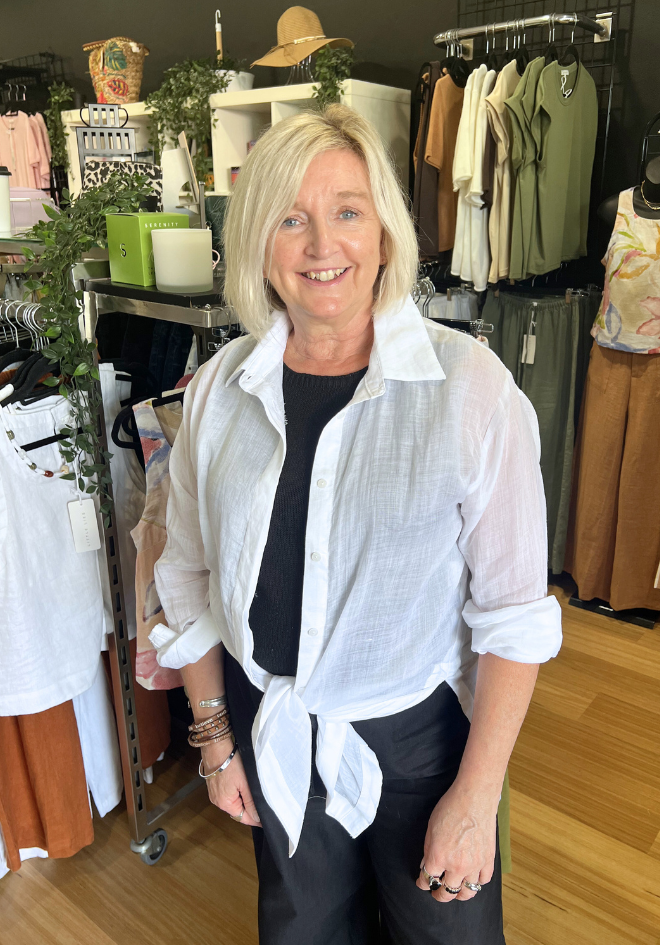 Celine Shirt - White