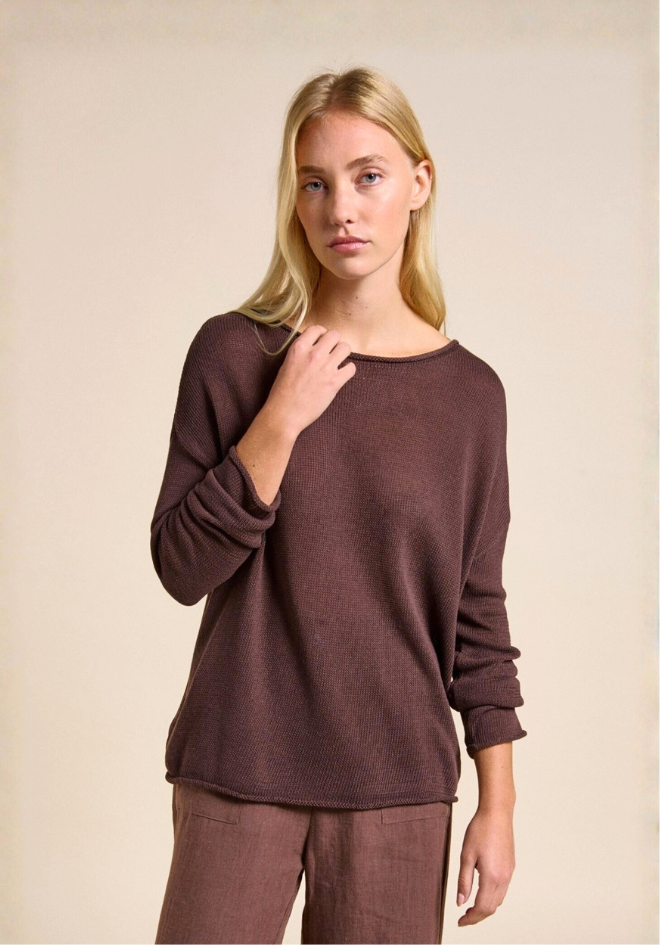 Spring Knit - Chocolate