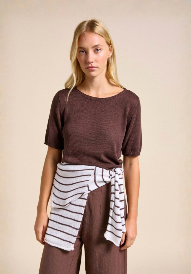 Summer Tee - Chocolate