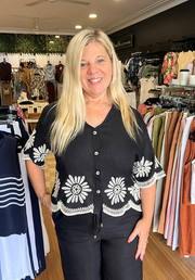 Eva Louise Top - Black