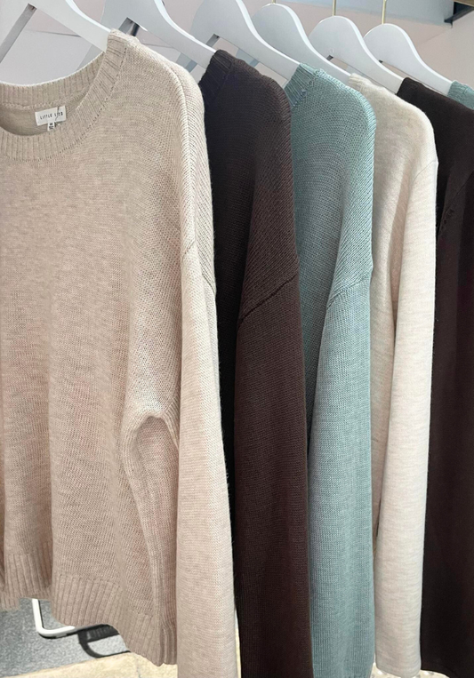 Victoria Jumper - Oatmeal