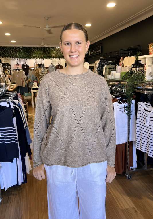 Agnes Jumper - Mocha