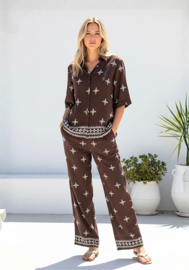 Micha Pants - Chocolate