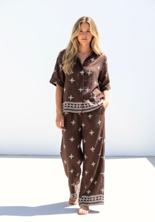 Micha Top - Chocolate