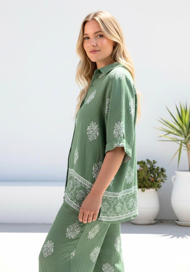 Micha Top - Fern Green