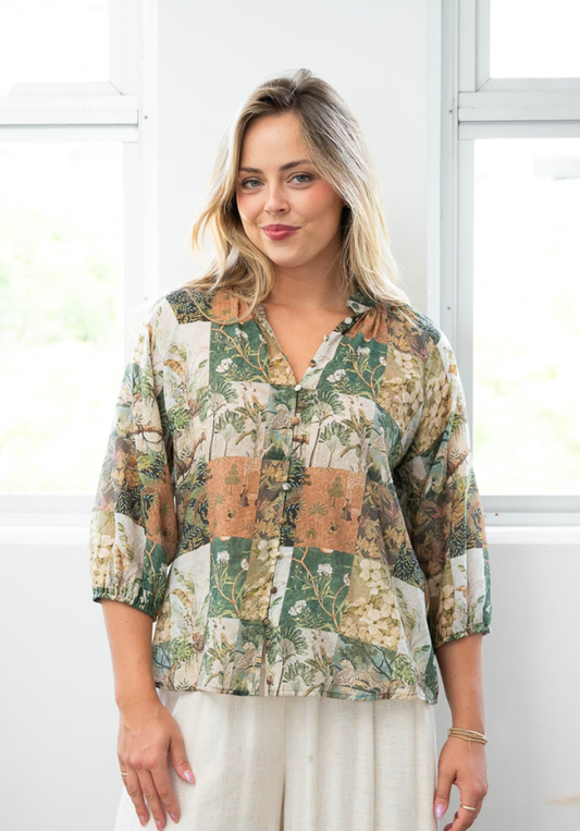Jungle Patch Blouse