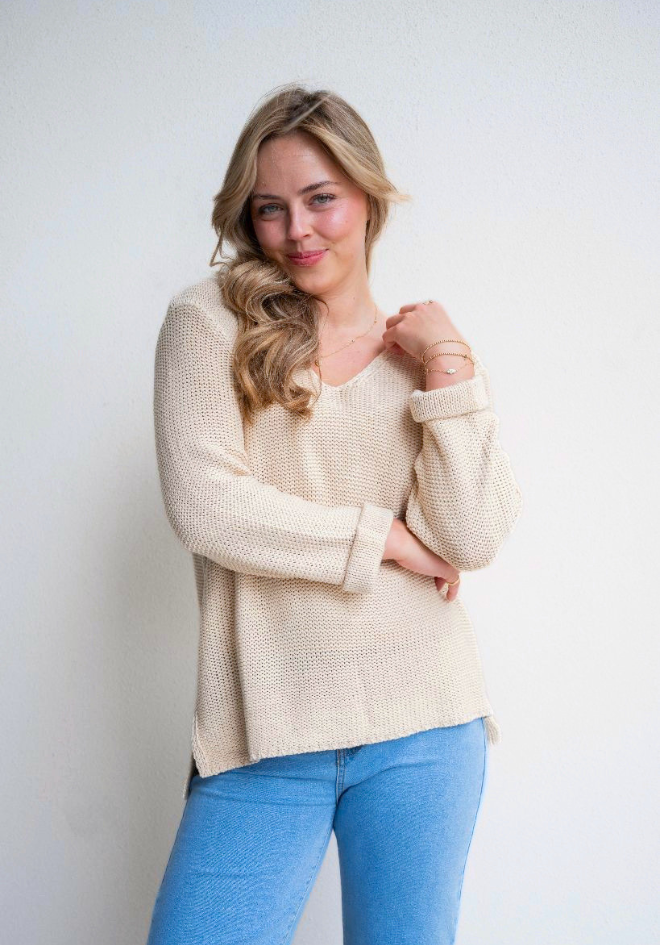 Aria Knit - Beige