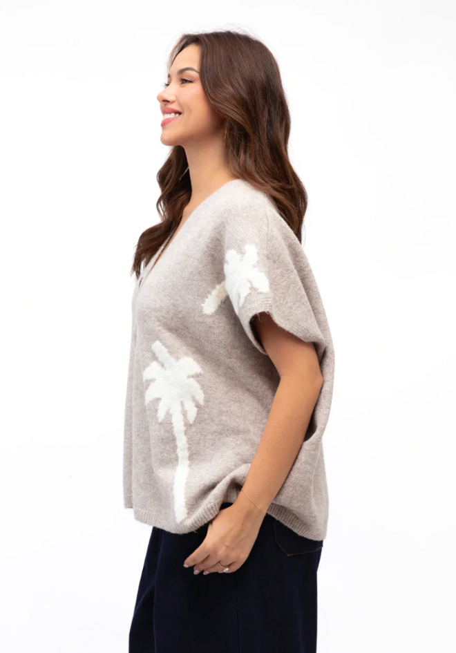 Palm Knit Vest
