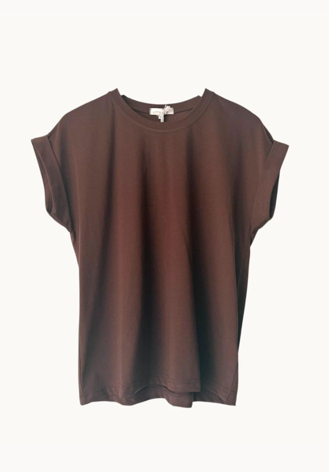 Rhodes Tee - Chocolate