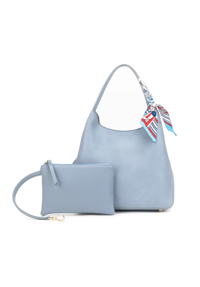 Dune 2 Piece Crossbody Bag - Chambray