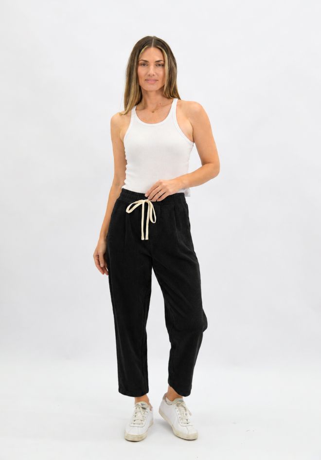 Hunter Cord Pants - Black