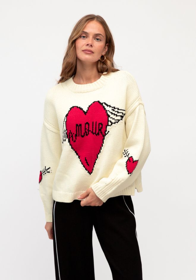 From The Heart Sweater