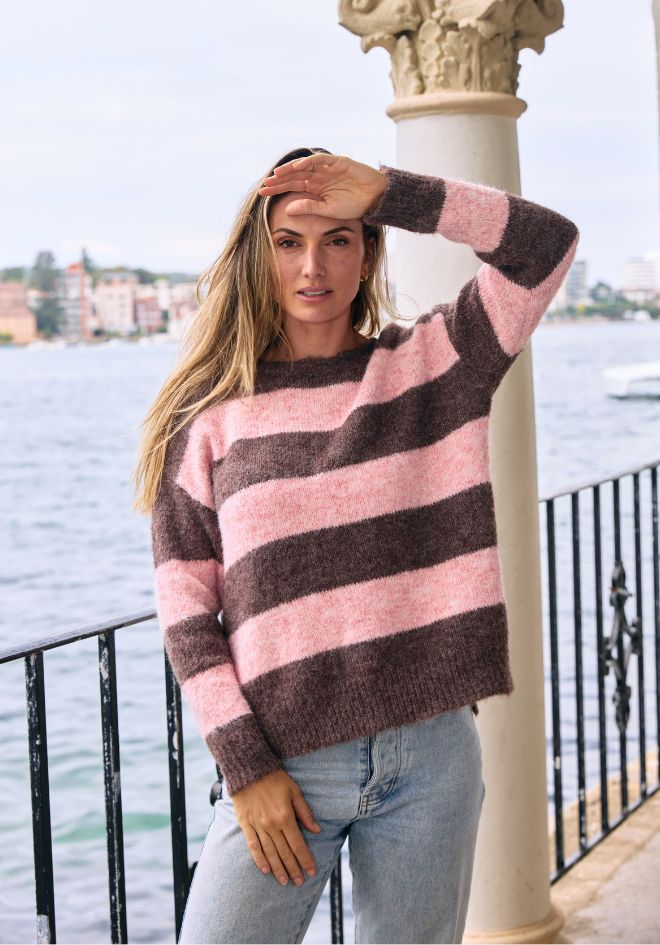 Mika Stripe Knit