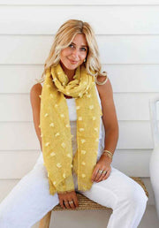 Flake Detail Scarf
