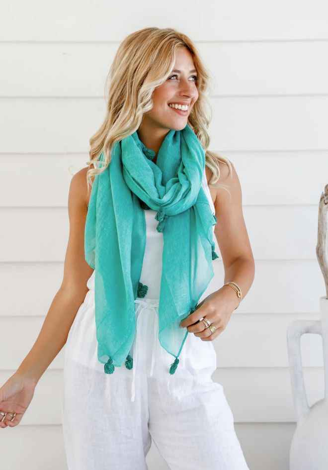 Linen Look Scarf