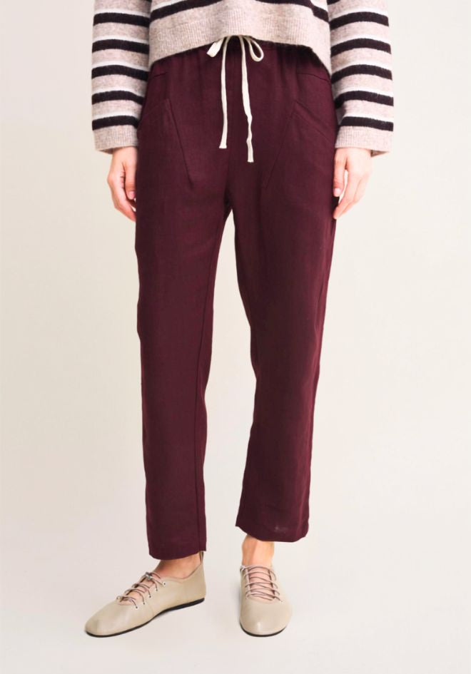 Luxe Pants - Burgundy