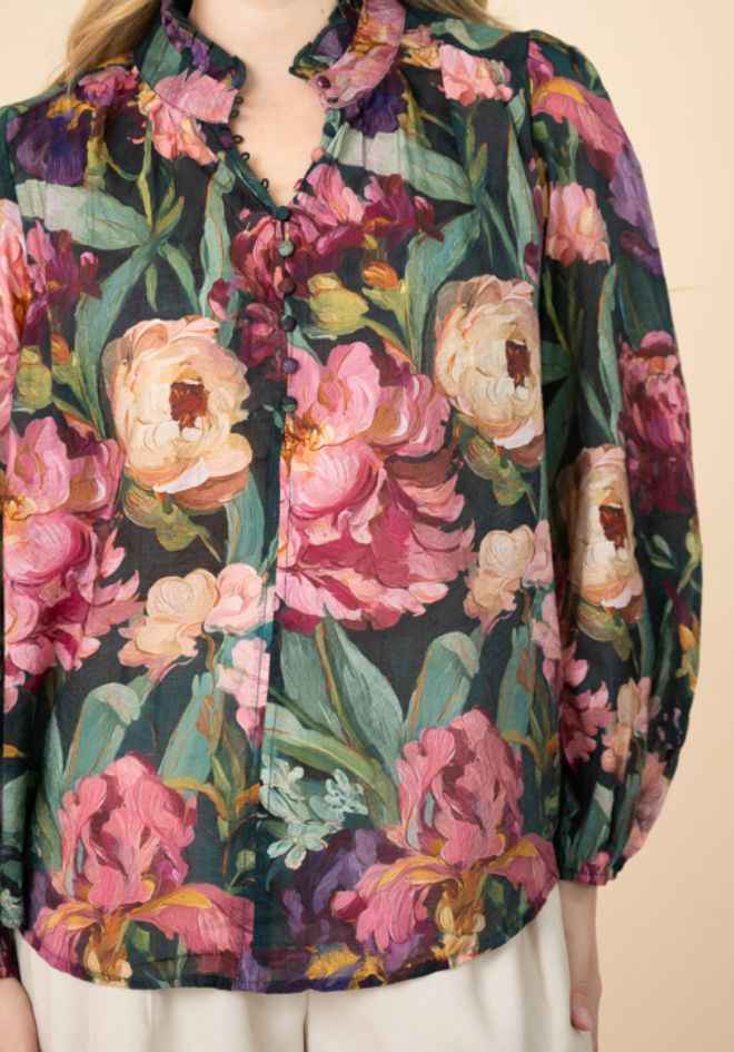 Estelle Print Blouse