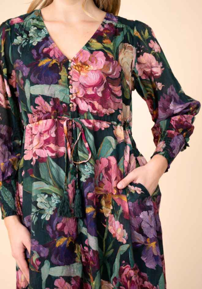 Estelle Print Maxi Dress