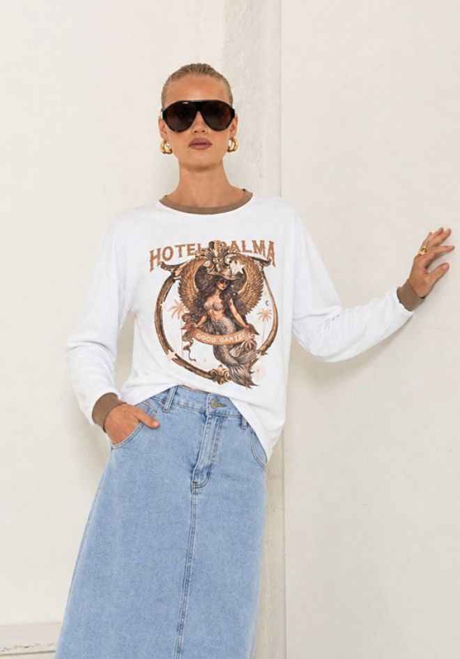 Hotel Palma Long Sleeve Tee