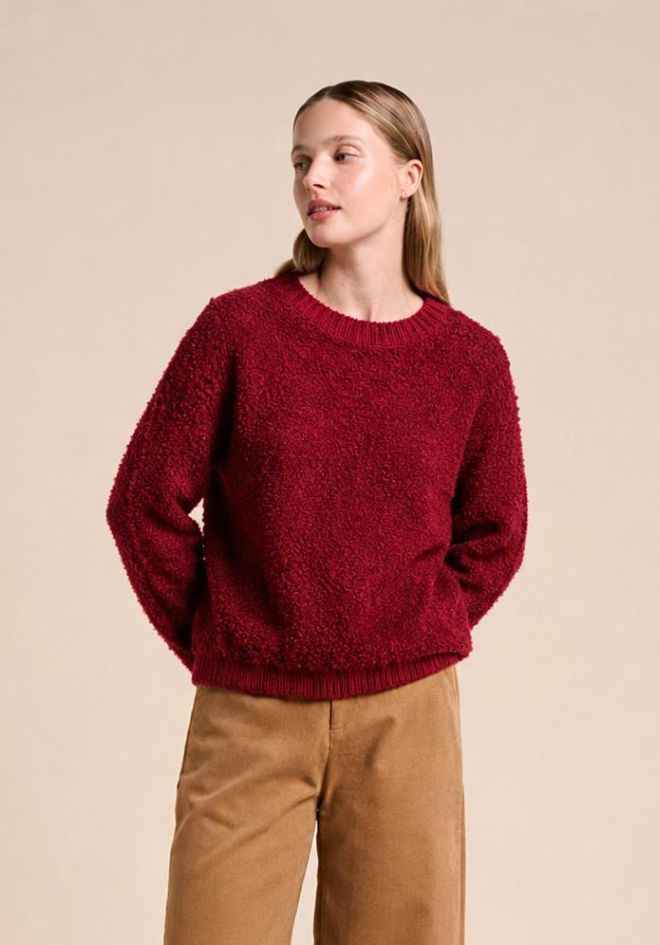 Sophia Jumper - Cherry