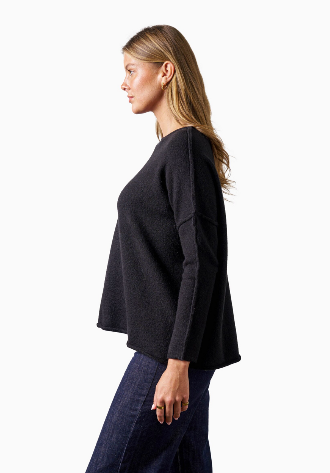Tammy Knit Top - Black