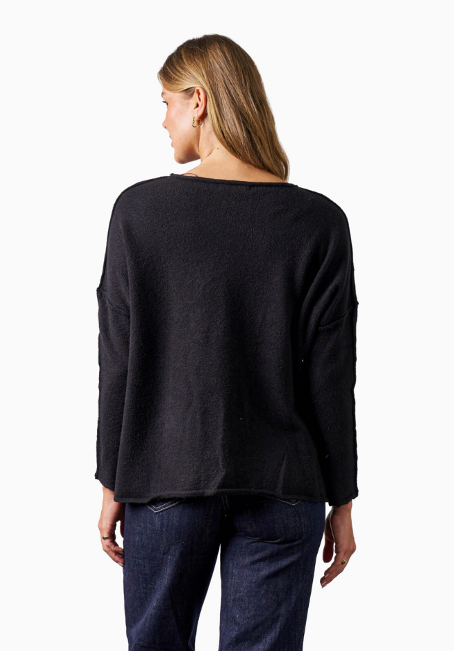 Tammy Knit Top - Black