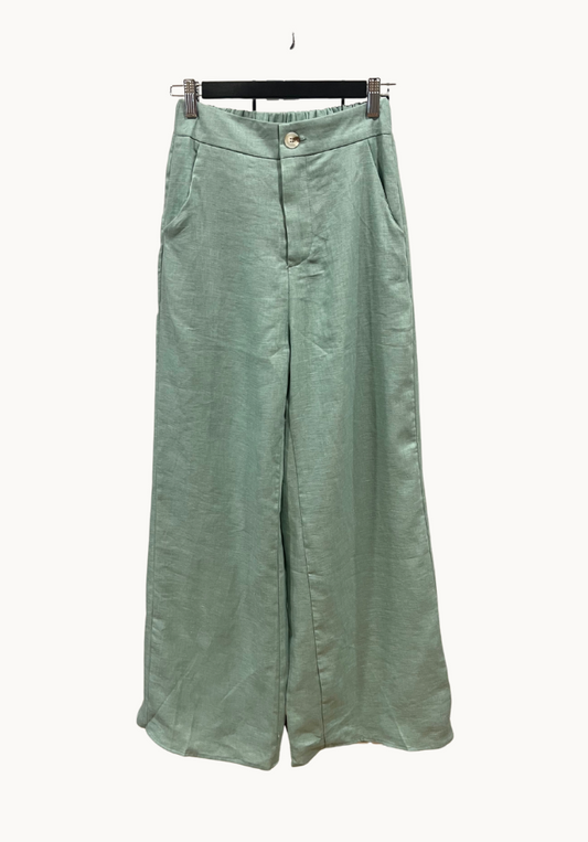 Della Linen Pants - Sage