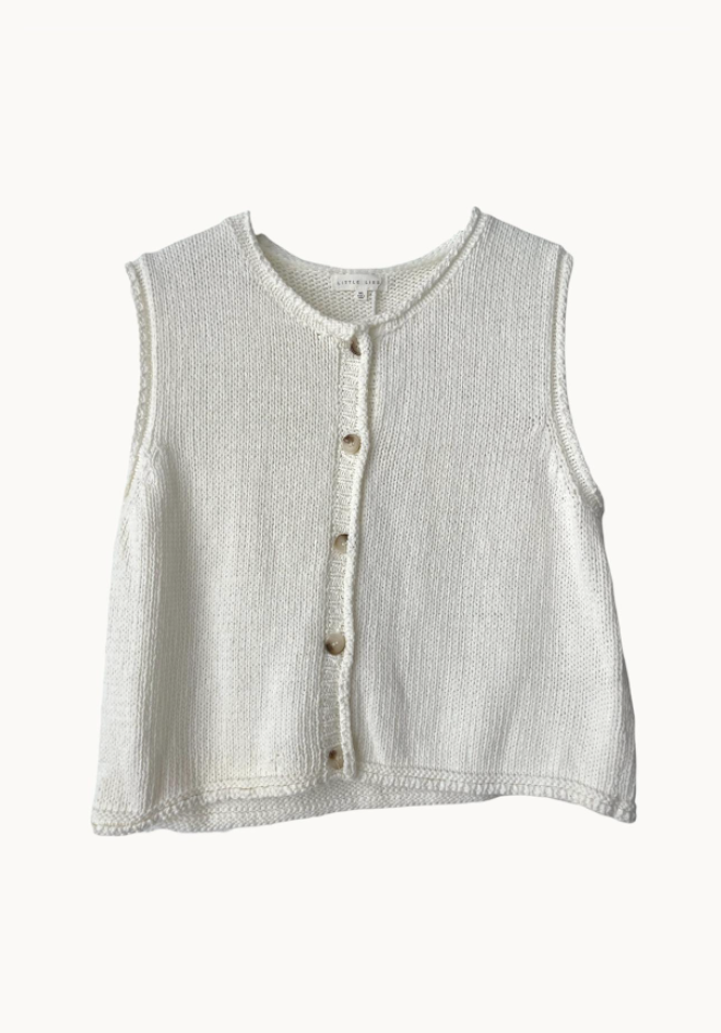 Raya Vest - White