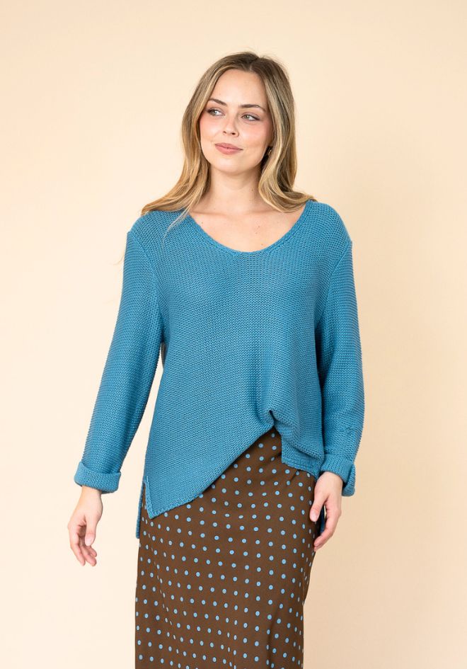 Aria Knit - Turquoise