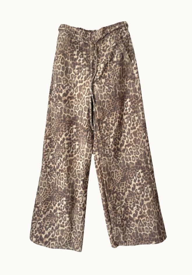 Animal Print Pants