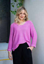 Aria Knit - Raspberry Pink