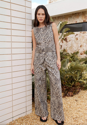 Animal Print Pants