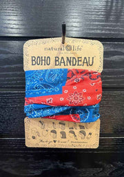 Boho Bandeau - Red Bandana