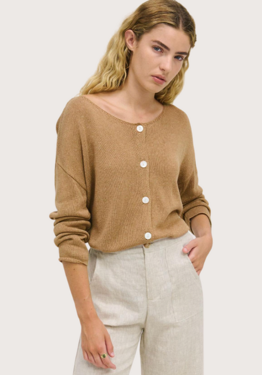 Chloe Cardigan - Taupe