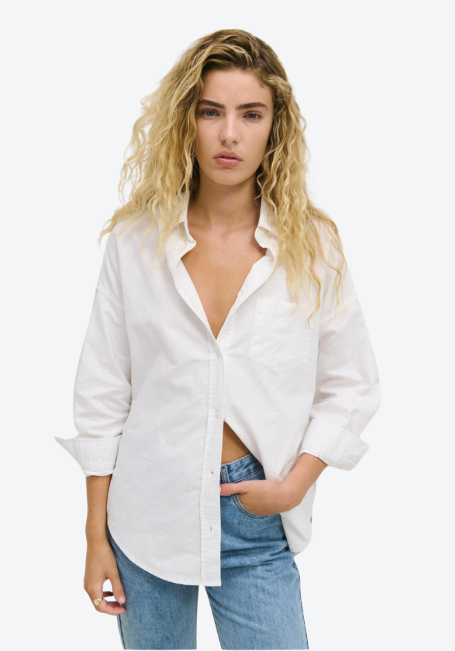 The Cotton Shirt - White