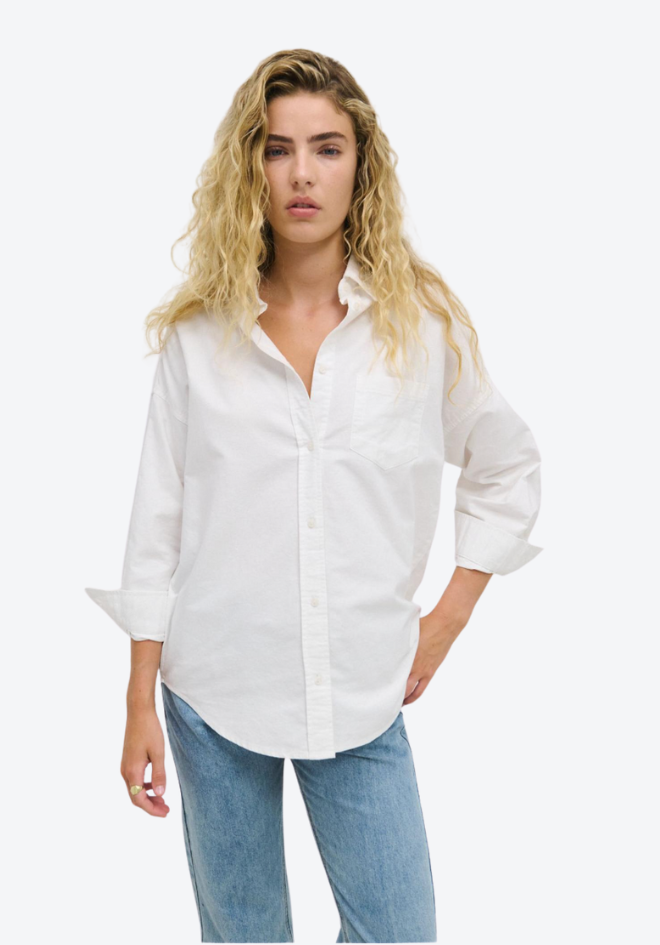 The Cotton Shirt - White