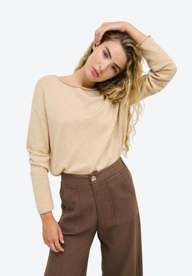 Nellie Top - Autumn Blonde