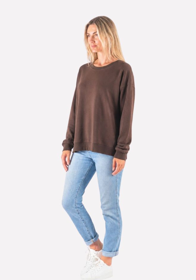 Cloud Touch Sweater - Chocolate