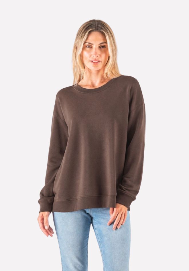 Cloud Touch Sweater - Chocolate