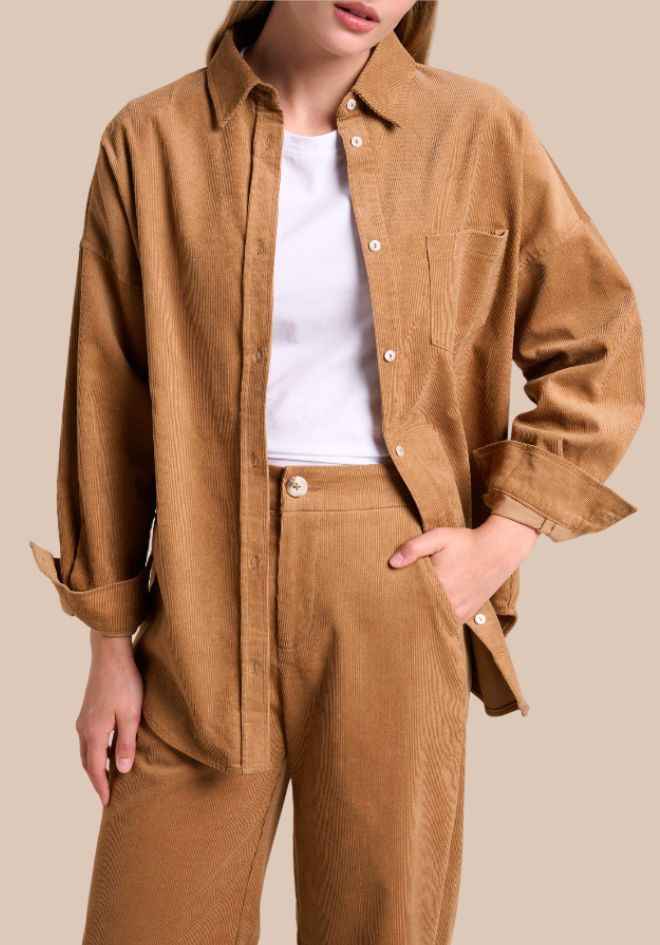 Khaite Cord Pants - Camel