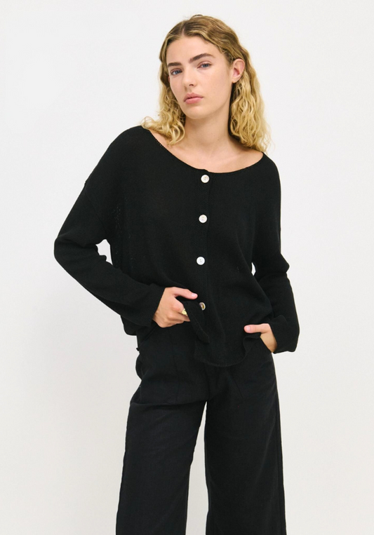 Chloe Cardigan - Black