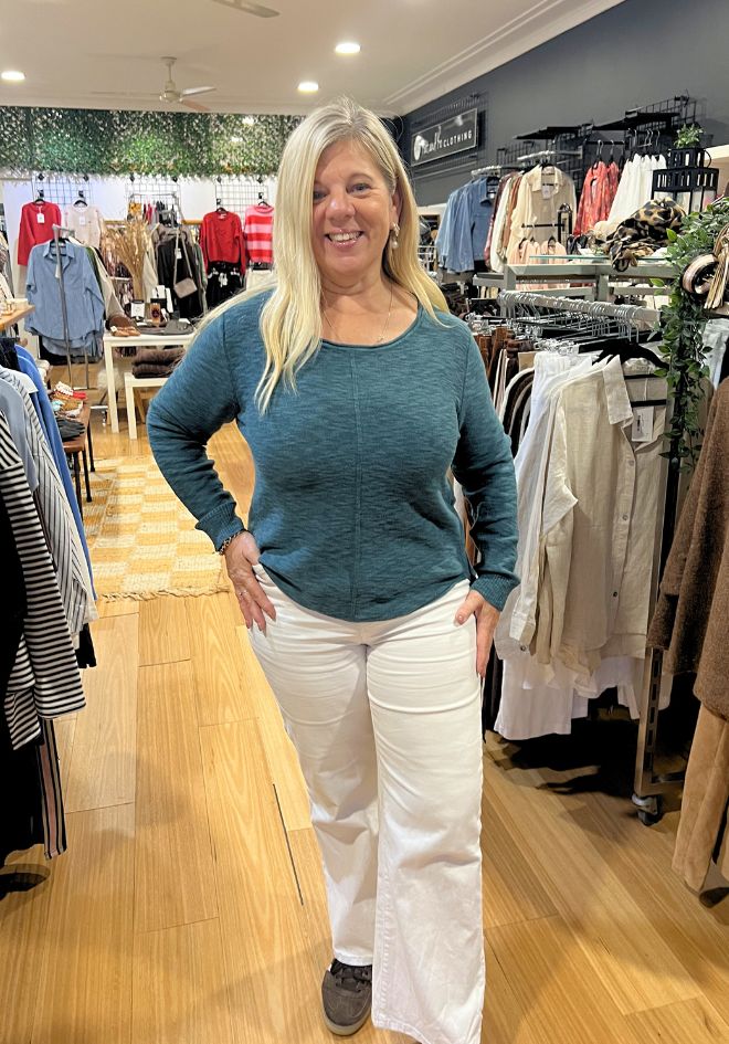 Sacha Top - Teal