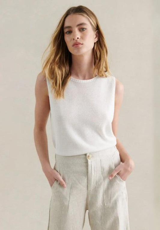Spring Tank - White